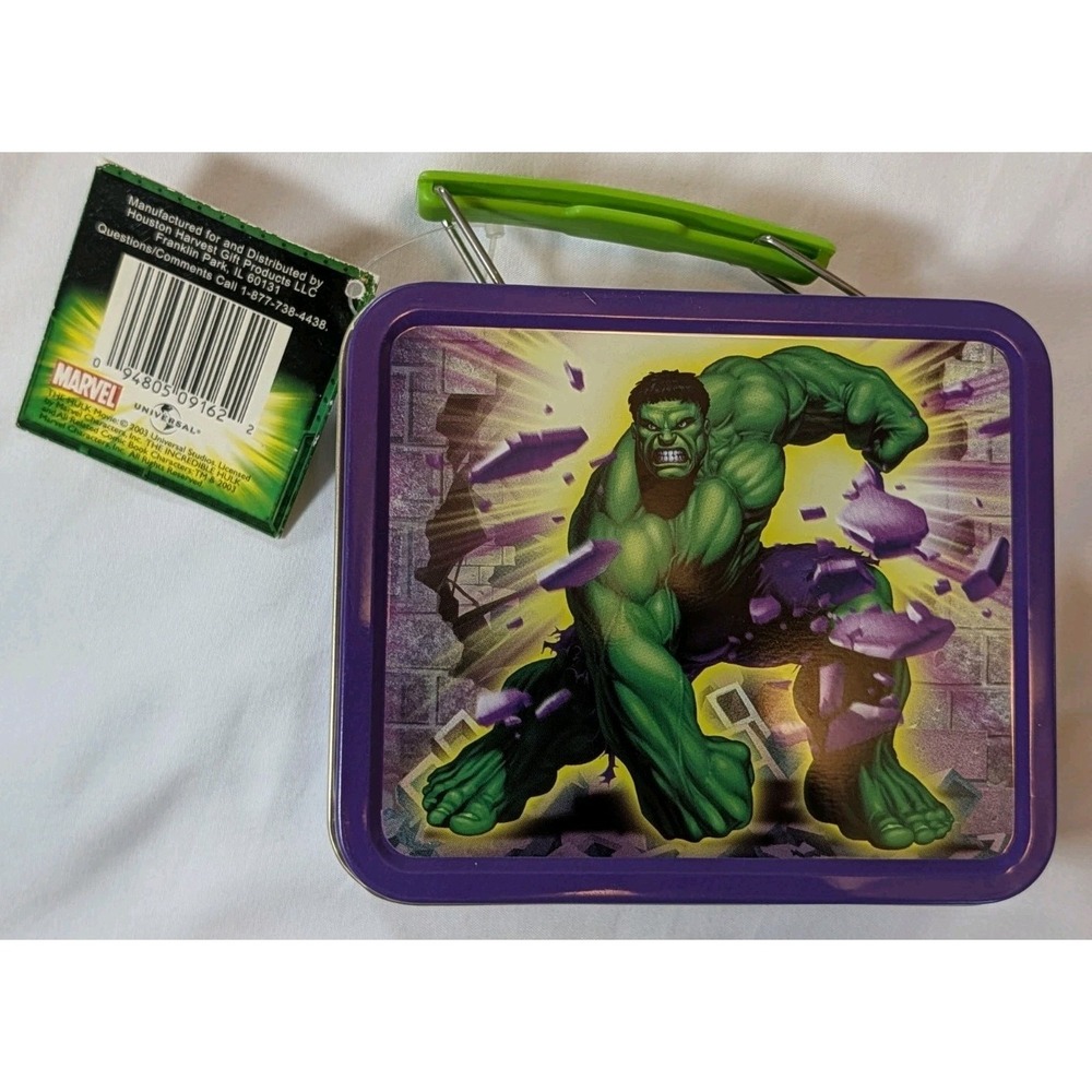 The Incredible Hulk,  Mini Lunchbox Marvel NWT